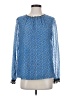 Boden Blue Long Sleeve Blouse Size 2 - photo 1