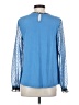 Boden Blue Long Sleeve Blouse Size 2 - photo 2