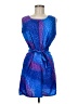 Assorted Brands Tie-dye Blue Cocktail Dress Size M - photo 1