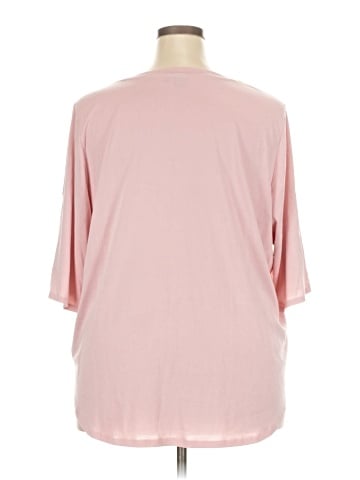 Kaari Blue 3/4 Sleeve T-Shirt (view 2)