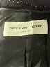 Dries Van Noten 100% Wool Black Blue Wool Blazer Size EU 36 / US 6 - photo 6