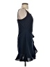 Unbranded Solid Blue Cocktail Dress Size S - photo 4