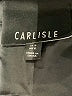 Carlisle 100% Polyester Metallic Black Jacket Size 4 - photo 6