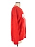 Unbranded 100% Polyester Red Pullover Sweater Size M - photo 4