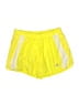 Adidas 100% Polyester Color Block Yellow Athletic Shorts Size L - photo 1