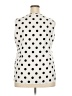 Unbranded 100% Polyester Polka Dots Ivory Sleeveless Blouse Size 3X - photo 2