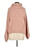 Ruby Moon 100% Polyester Pink Turtleneck Sweater Size M - photo 1