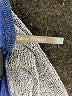 Color Thread Blue Denim Skirt Size L - photo 4