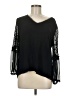 Unbranded Black 3/4 Sleeve Blouse Size M - photo 1