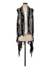iris 100% Acrylic Black Cardigan Size S - photo 1