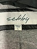 Sebby 100% Polyester Solid Black Jacket Size L - photo 6