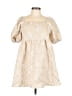 Shein 100% Polyester Tan Cocktail Dress Size L - photo 1