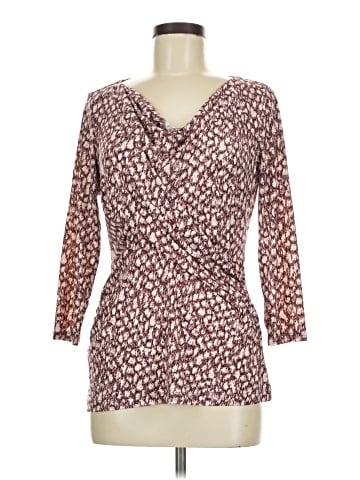 New York & Company 3/4 Sleeve Top (view 1)