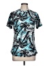Assorted Brands Teal Short Sleeve Top Size L - photo 1