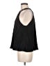 DKNY 100% Polyester Black Sleeveless Blouse Size M - photo 5