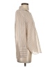 Zara Stripes Ivory Long Sleeve Blouse Size XS - photo 4