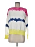 Central Park West Tie-dye White Pullover Sweater Size M - photo 1