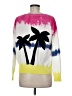 Central Park West Tie-dye White Pullover Sweater Size M - photo 2