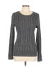 St. John's Bay Tweed Gray Pullover Sweater Size L - photo 1