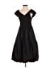 Xscape 100% Polyester Black Cocktail Dress Size 4 - photo 1
