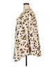 Pixie Lady Animal Print Tan Long Sleeve Blouse Size 2X - photo 5