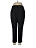 Apt. 9 Solid Black Dress Pants Size 6 - photo 2