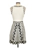 Parker Graphic Gray Ivory Cocktail Dress Size S (estimated) - photo 2