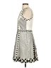 Parker Graphic Gray Ivory Cocktail Dress Size S (estimated) - photo 5
