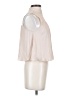 Forever 21 Contemporary 100% Polyester Ivory Sleeveless Blouse Size S - photo 4