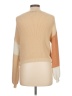 Shein Color Block Tan Cardigan Size L - photo 2