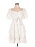 Shein 100% Polyester Ivory White Cocktail Dress Size 4 - photo 1