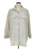 Shein Curve 100% Polyester Ivory 3/4 Sleeve Blouse Size 16 Plus (2) - photo 1
