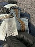 Ann Taylor LOFT Solid Blue Jeans Size 32 waist - photo 6