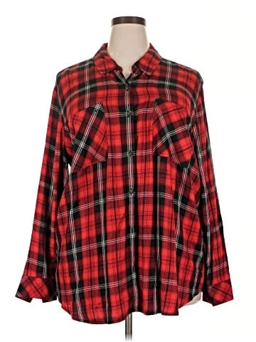 Sanctuary Long Sleeve Button-Down Shirt (view 1)