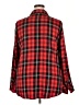Sanctuary 100% Rayon Plaid Red Long Sleeve Button-Down Shirt Size 2X - photo 2