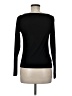Ann Taylor LOFT Black Long Sleeve Top Size M - photo 2