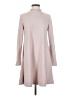 Unbranded Solid Tan Casual Dress Size S (estimated) - photo 1