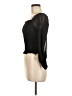 Windsor 100% Polyester Black 3/4 Sleeve Top Size M - photo 5