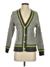 Line & Dot Gray Cardigan Size S - photo 1