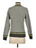 Line & Dot Gray Cardigan Size S - photo 2