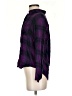 Rails 100% Rayon Plaid Purple Long Sleeve Blouse Size S - photo 5