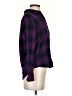 Rails 100% Rayon Plaid Purple Long Sleeve Blouse Size S - photo 4