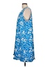 Draper James Print Blue Casual Dress Size Lg - XL - photo 5