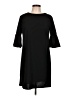 2 Hearts Solid Black Casual Dress Size L - photo 1
