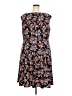 Wisp Print Gray Orange Casual Dress Size 20W - photo 2