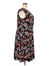 Wisp Print Gray Orange Casual Dress Size 20W - photo 4