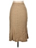 Assorted Brands Chevron-herringbone Tan Casual Skirt Size L - photo 2