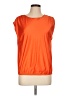 Renee C. Orange Short Sleeve Top Size L - photo 1