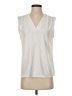 Unbranded 100% Polyester Ivory Sleeveless Blouse Size S - photo 1