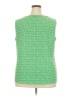 Roz & Ali Green Sleeveless Blouse Size 2X - photo 2